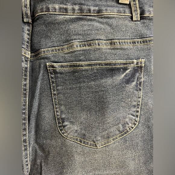 Last One! NWT High Waisted Skinny Blue Jeans Sz L - Picture 6 of 8